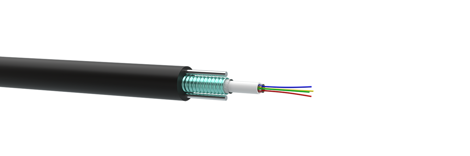 Бронированный волоконно-оптический кабель ОКТБг 