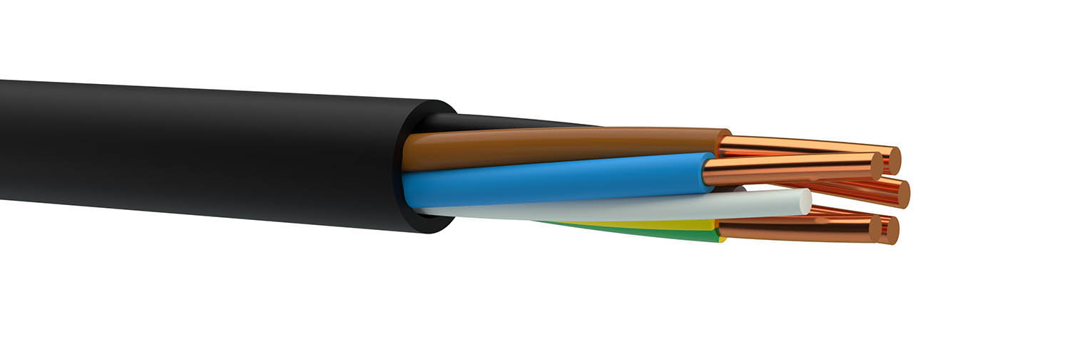Кабель силовий мідний ВВГ на напругу 0,6/1 кВ